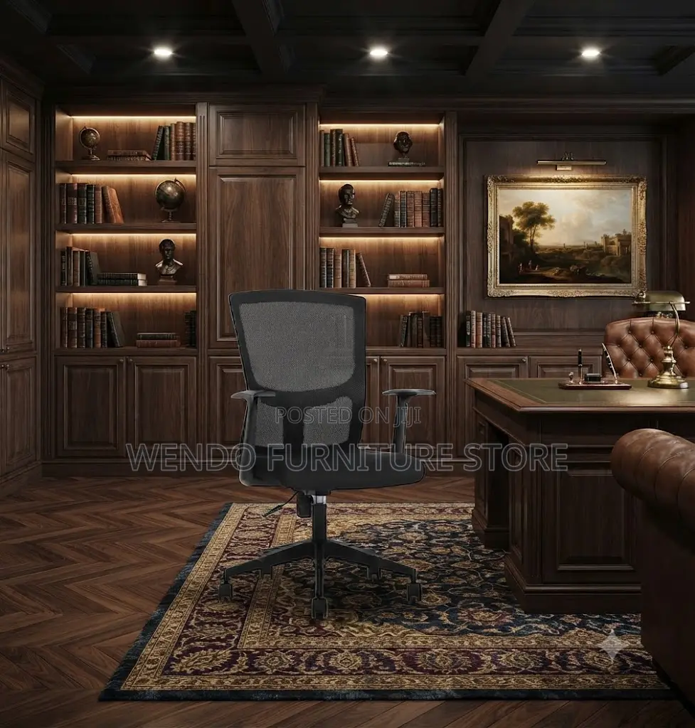 Office Chairs; Office Mesh Chairs With Fabric Cushion Rest