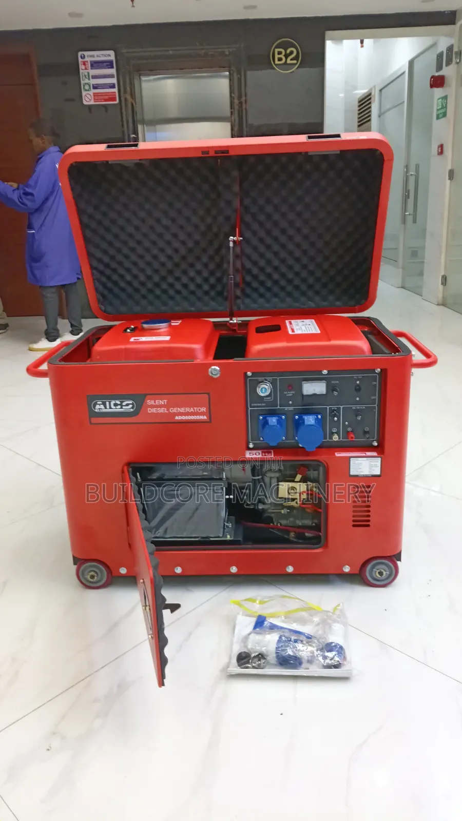 Aico 10kva Diesel Soundproof Generator With ATS