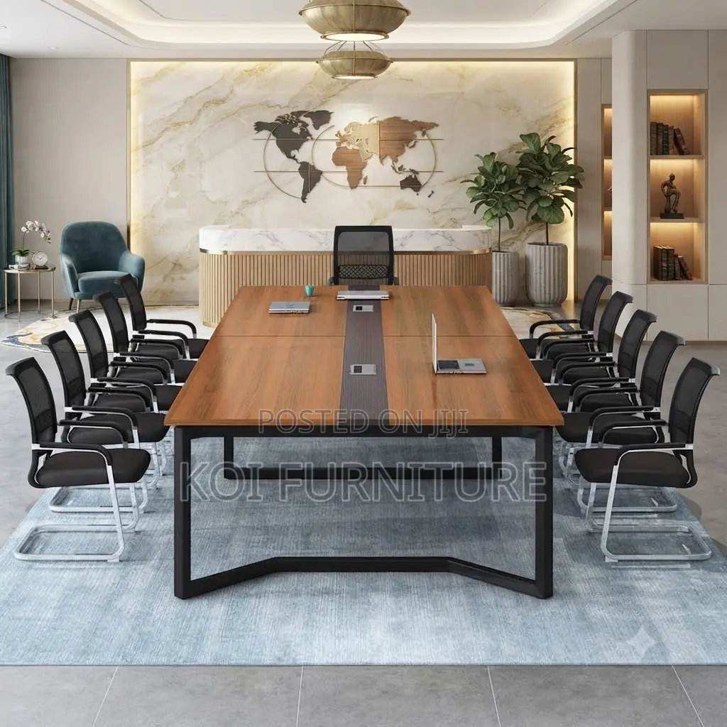 Boardroom Table; 2.4 Meters Wooden Office Confrence Meeting Table