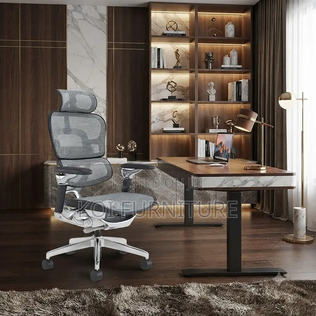 Office Chairs; Orthopedic White Office SS34 Chairs