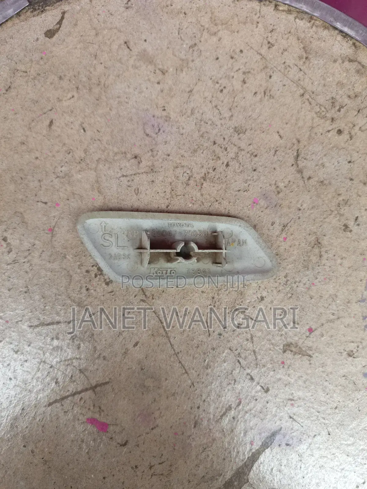 Washerjet Cover/Nozzle Cover Toyota Fortuner 2014