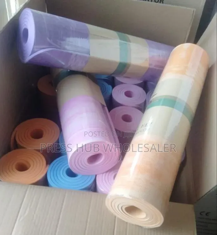7mm Thick Yoga Mat - Anti-Slip Exercise Pilates Foam Mat