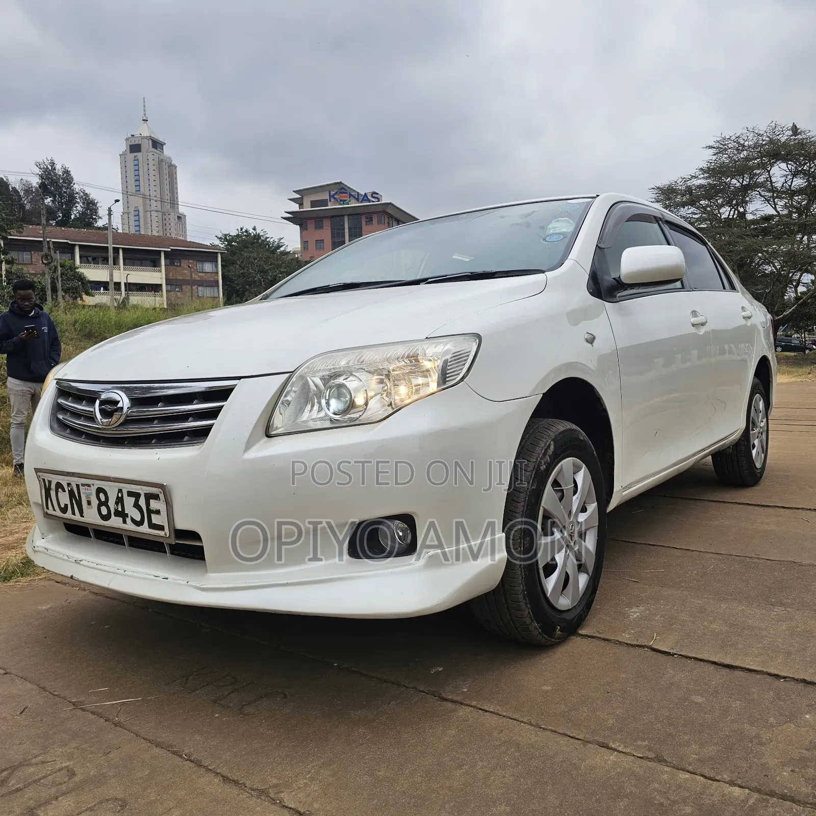 Toyota Axio 2010 White