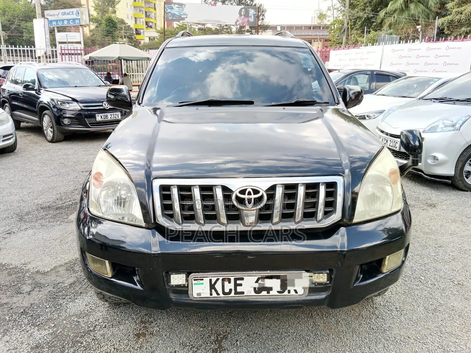 Toyota Land Cruiser Prado 2008 Black