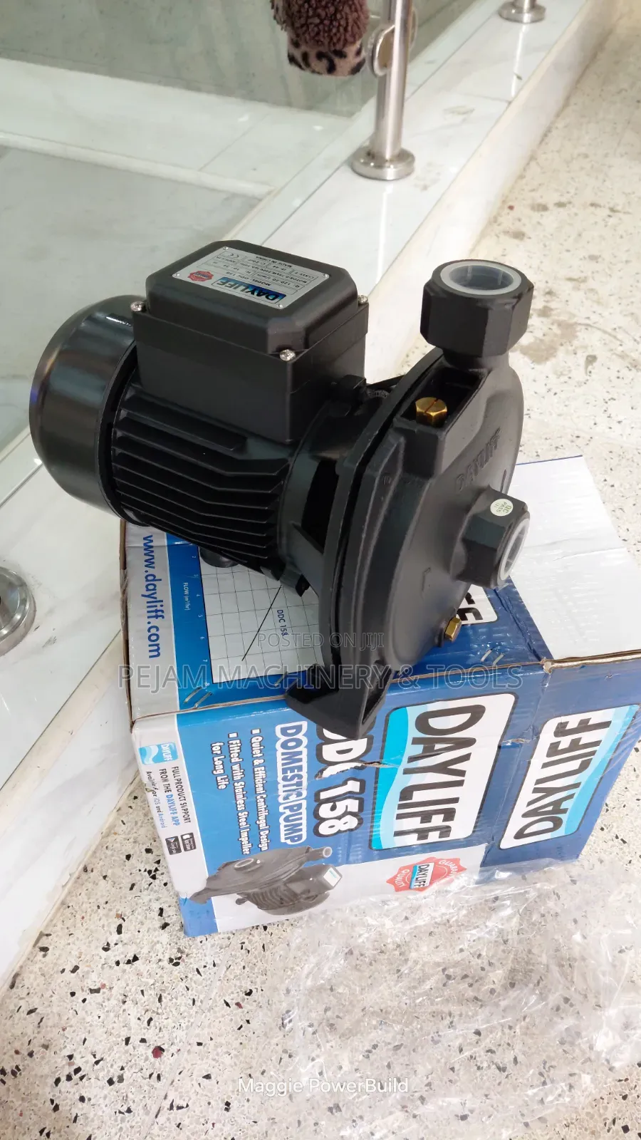 Dayliff DDC 158 Centrifugal Booster Pump 120l/Min Max Head 34metres