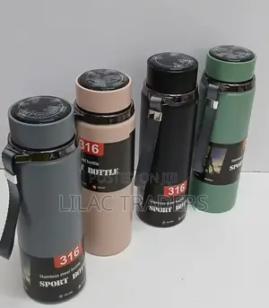 800ml Vacuum Flask With Carrying Strap