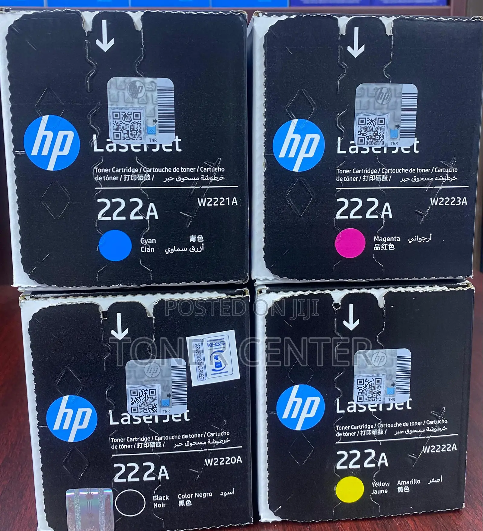 Reliable HP 222A Original Toner Cartridge for HP Color LaserJet