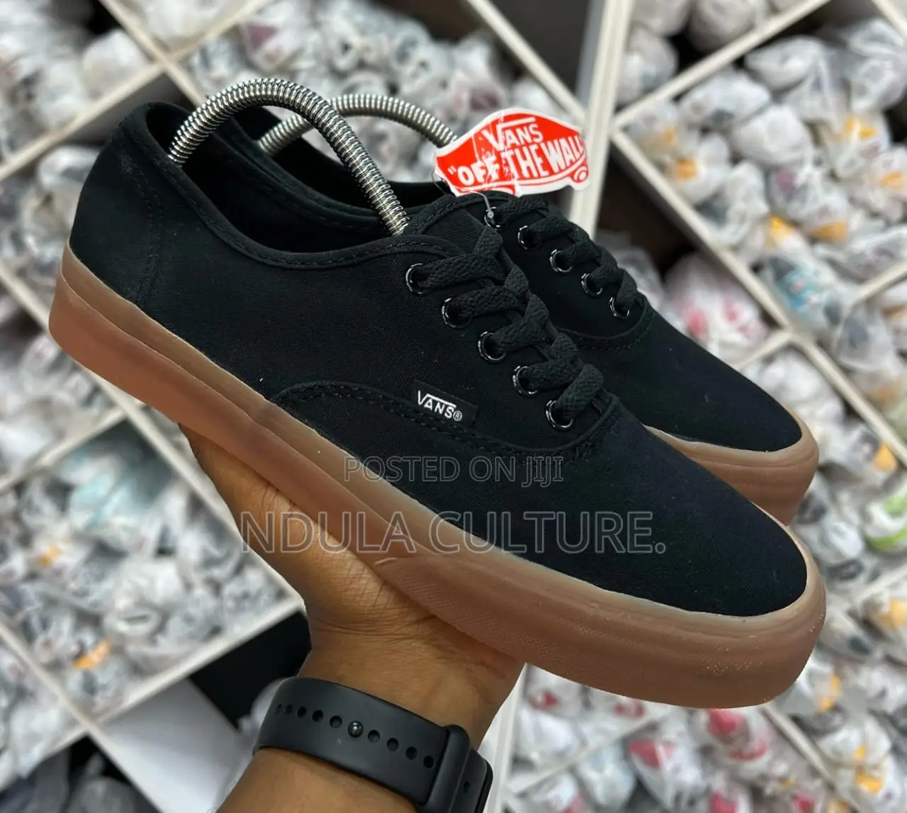 Plain Canvas Vans Sneakers
