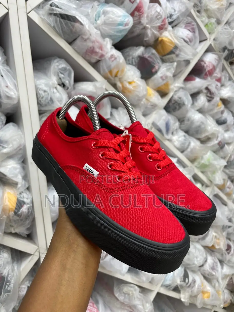 Plain Canvas Vans Sneakers