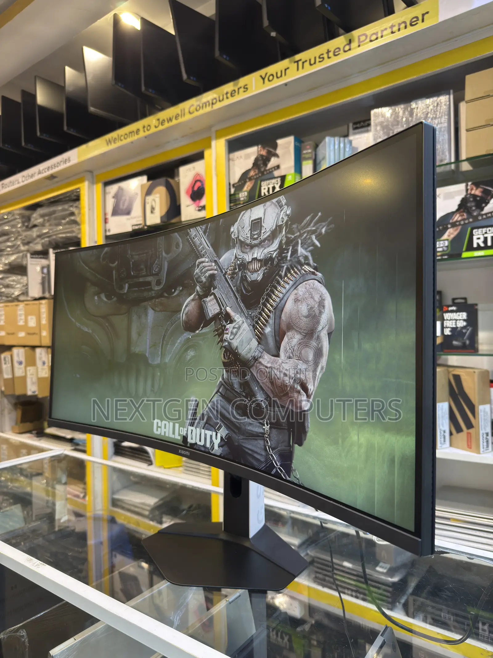 Xiaomi G34WQi 34” WQHD (3440 X 1440p)180Hz Curved Gaming Monitor