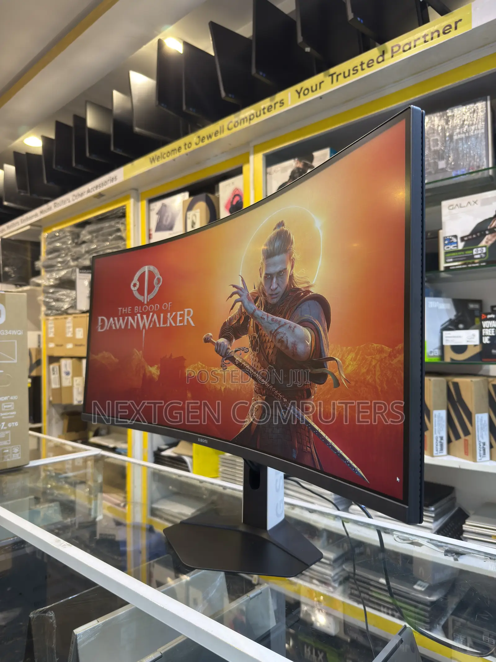 Xiaomi G34WQi 34” WQHD (3440 X 1440p)180Hz Curved Gaming Monitor