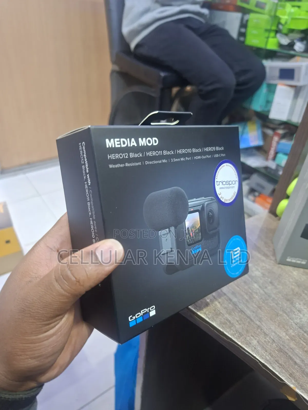GoPro Media Mod for HERO9/HERO10/HERO11/HERO12/HERO13 Black