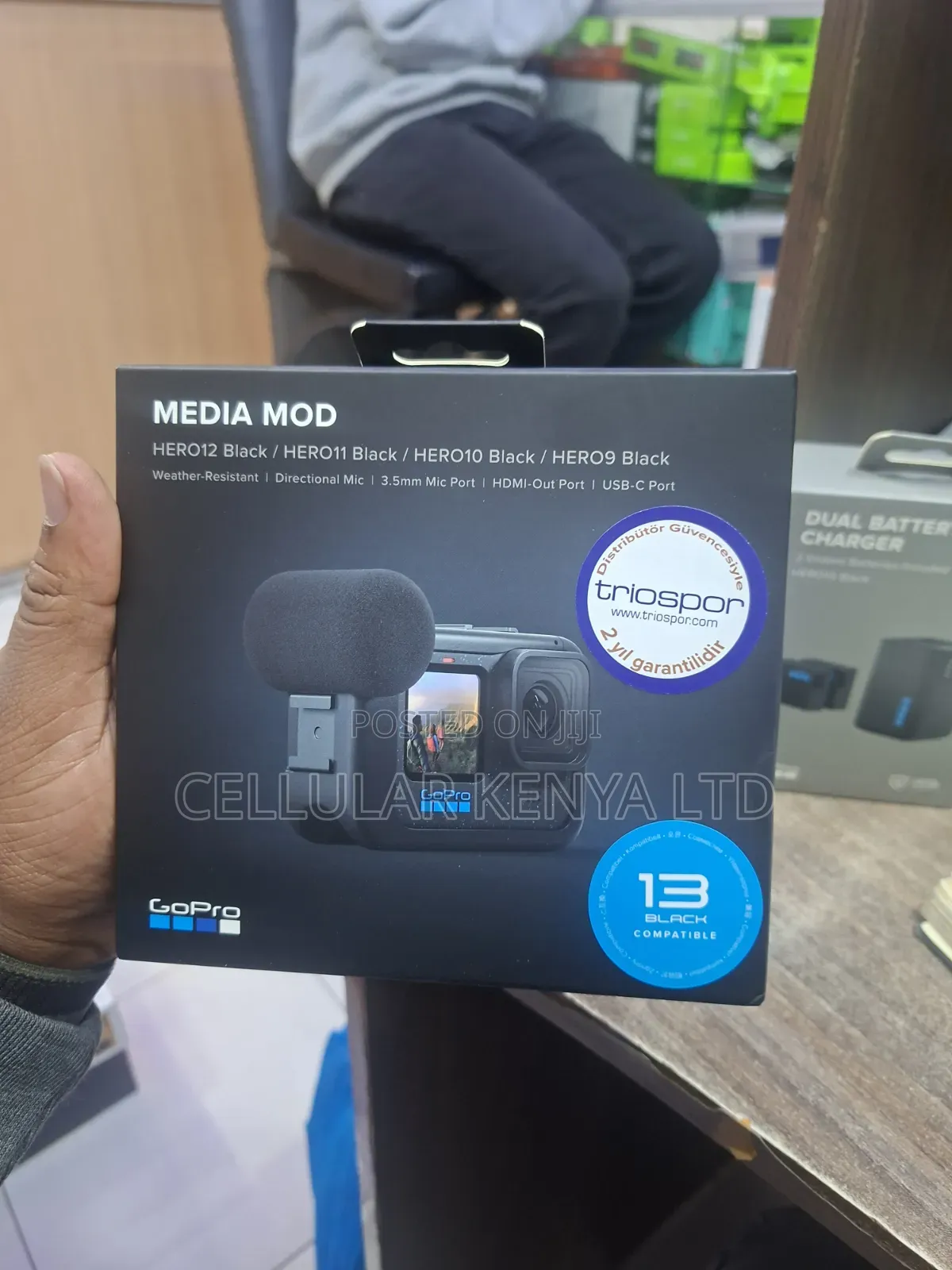 GoPro Media Mod for HERO9/HERO10/HERO11/HERO12/HERO13 Black