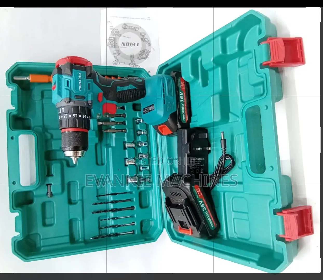 36v Cordless Drill/ Meakida 36v Cordless Drill