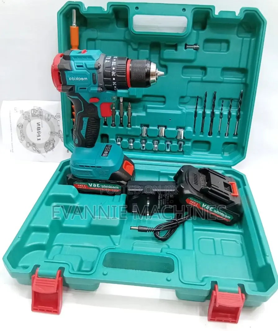 Cordless Drill 36v/ Meakida Cordless Drill