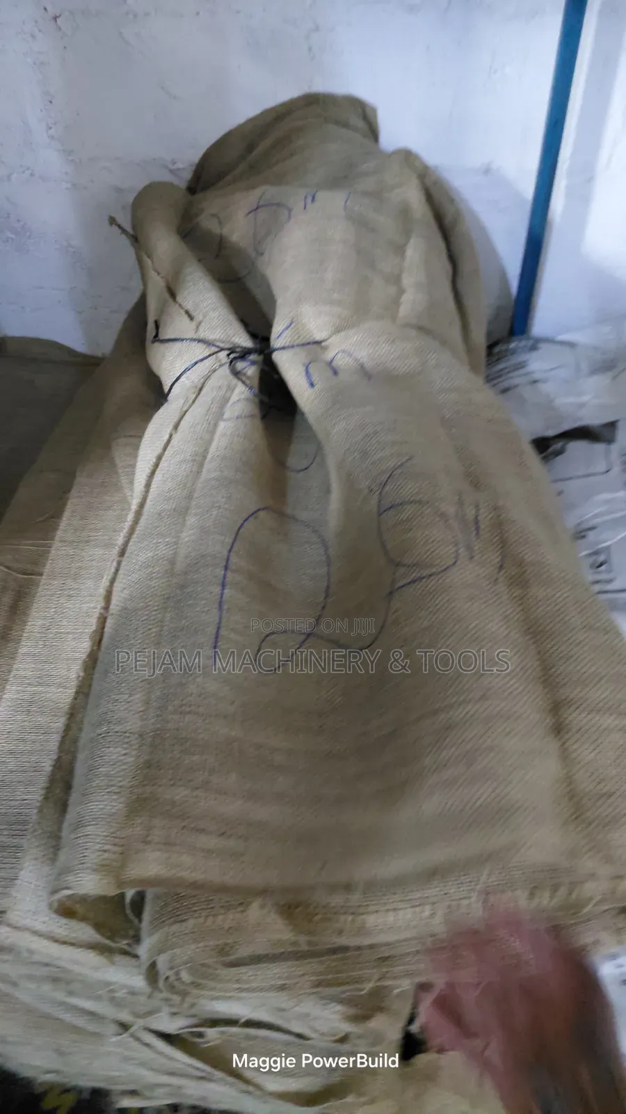 Hssian Clothe for Water Retention in Concrete Curing