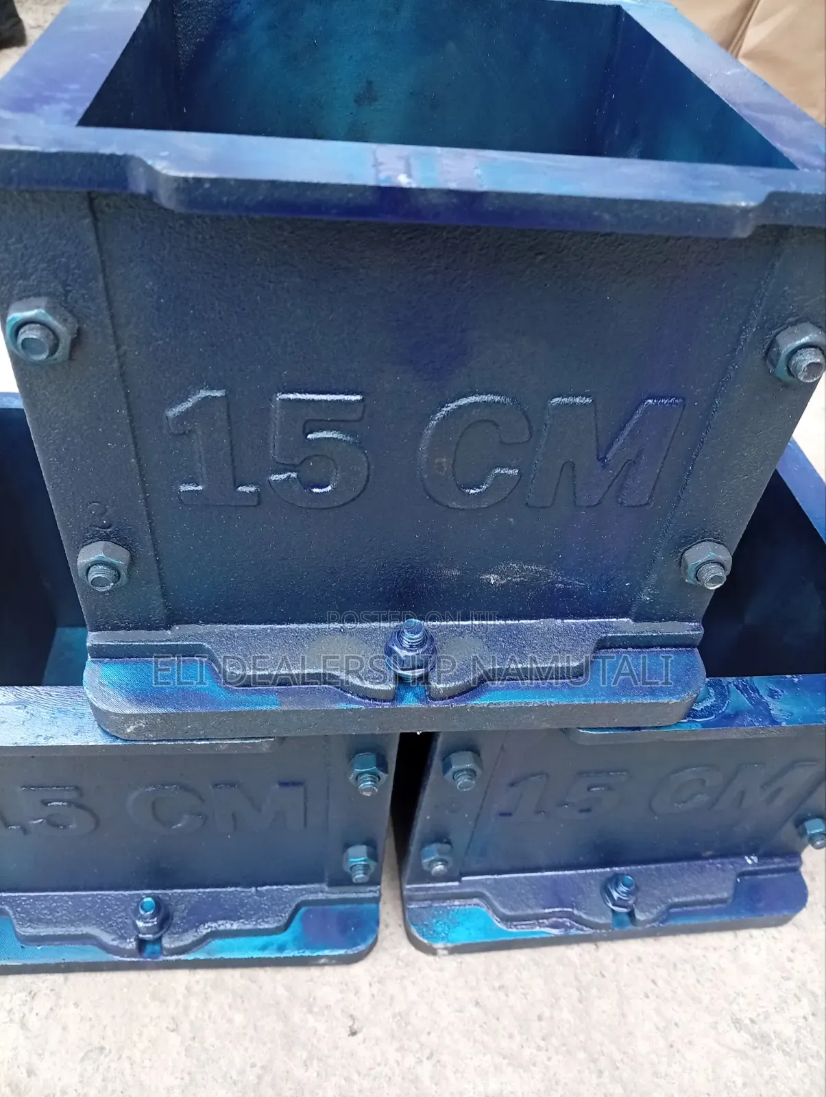 Reusable 150mm Concrete Cube Casting Mould