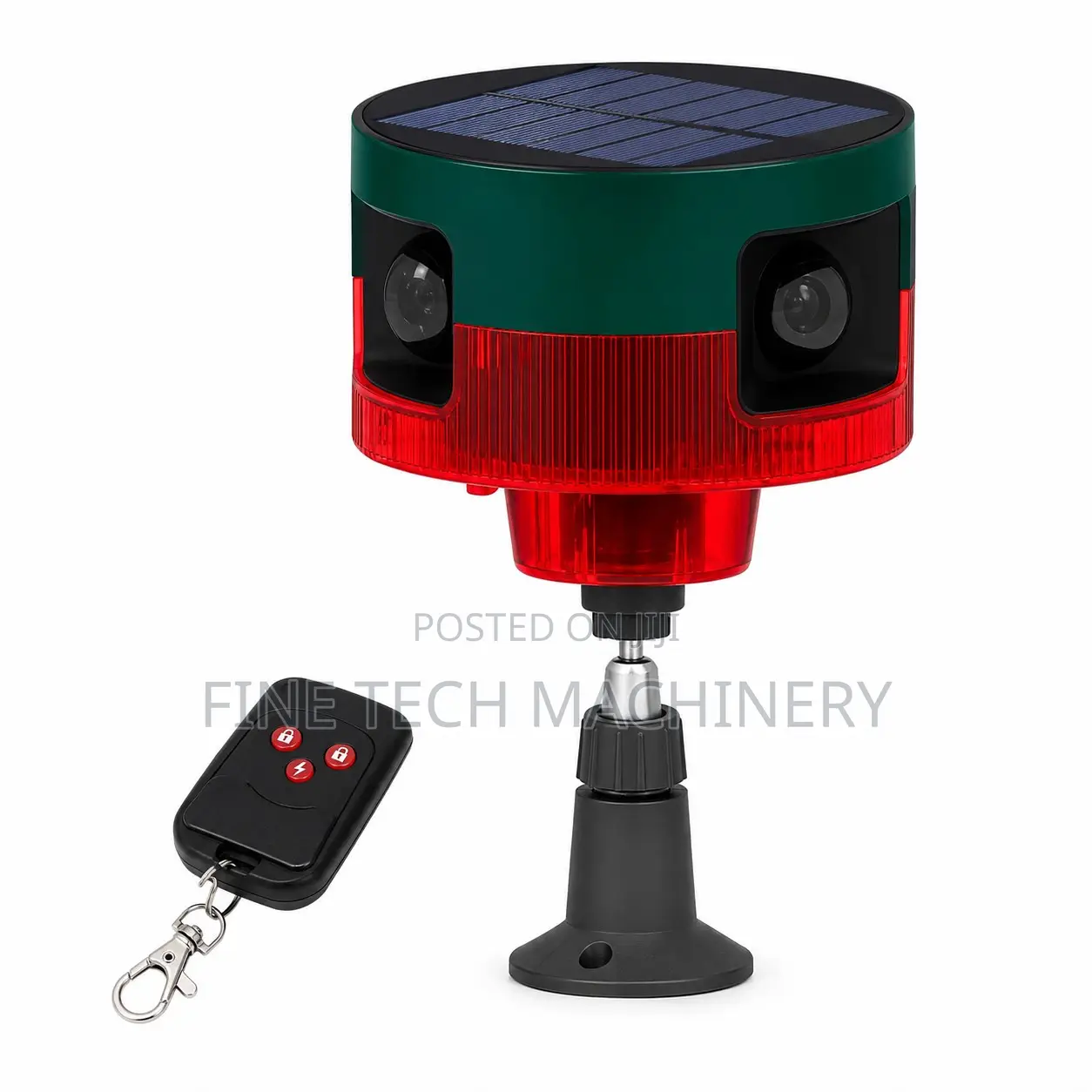 Solar Infrared Sensor Alarm