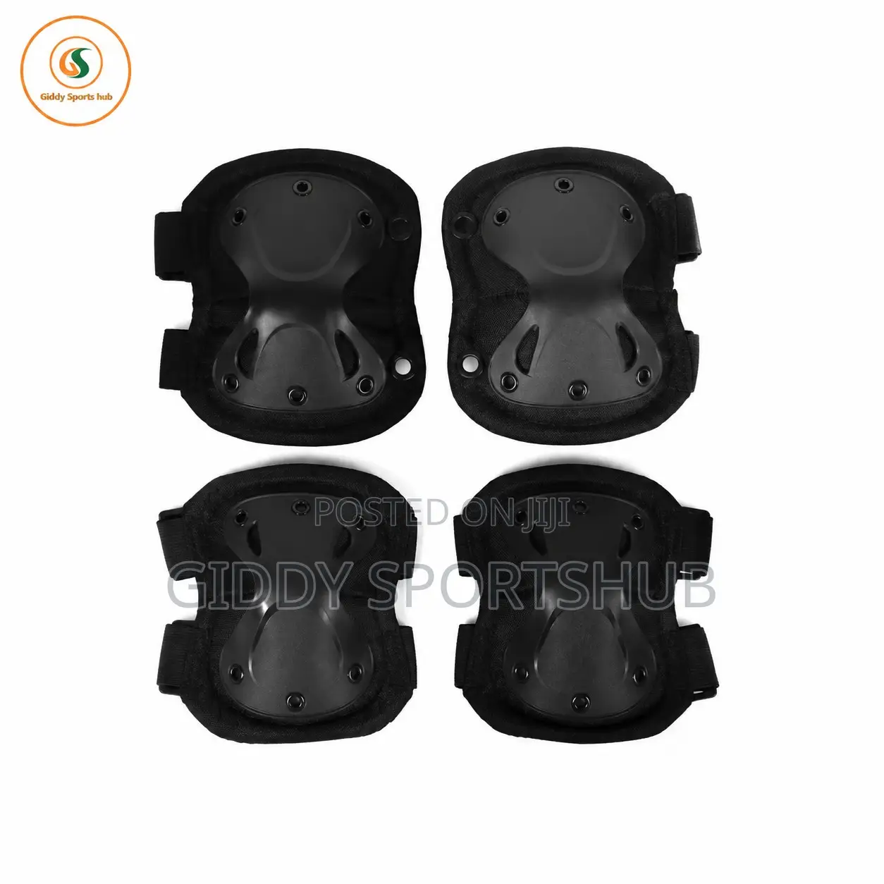 4-Piece Protective Knee & Elbow Pad Set
