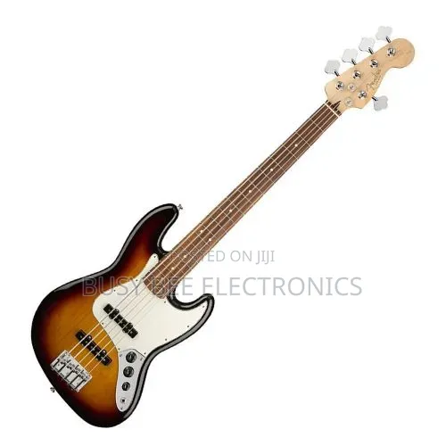 Fender 5-String Electric Jazz Bass Guitar - Brown