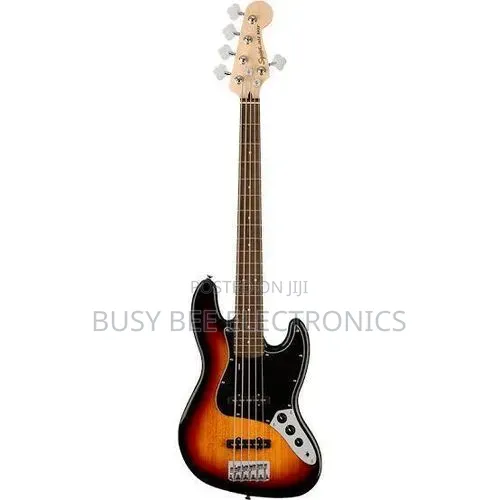 Fender 5-String Electric Jazz Bass Guitar - Brown