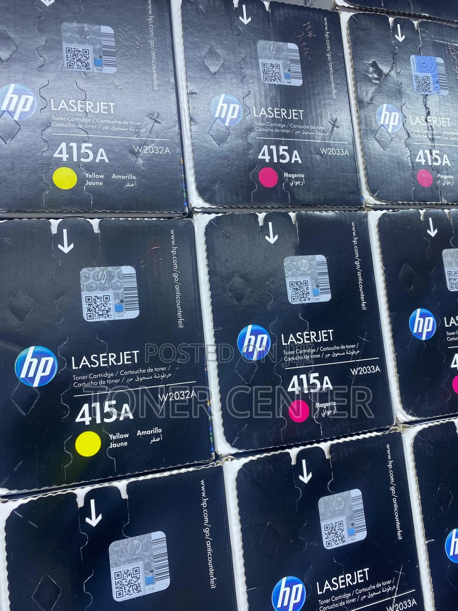 Original HP 415A Yellow for Color LaserJet Pro (W2032A)