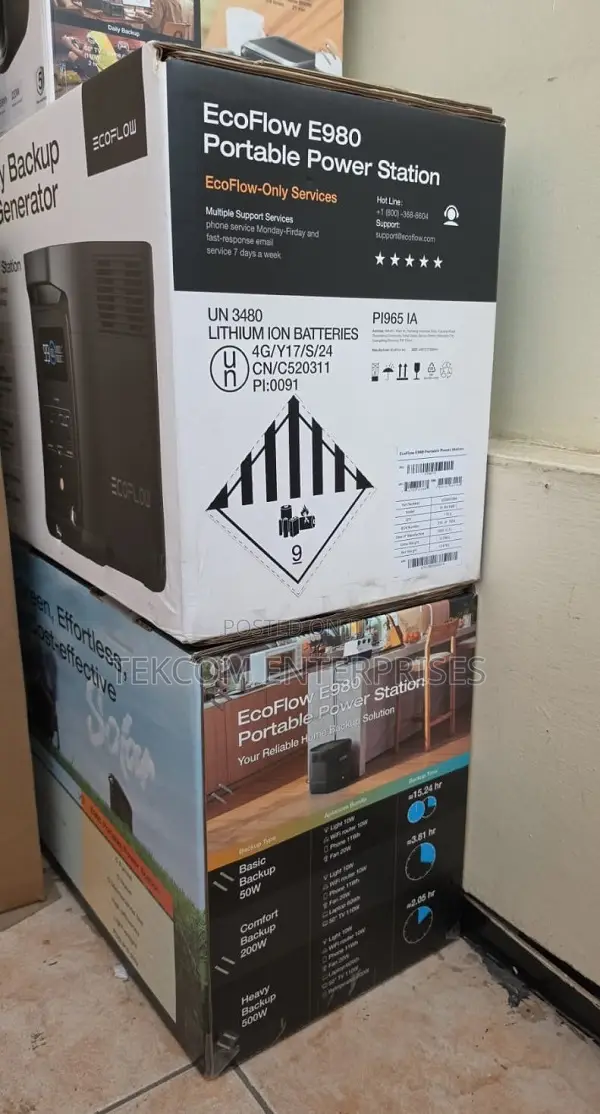 Ecoflow E980 Portable Power Station Ef980-Uk