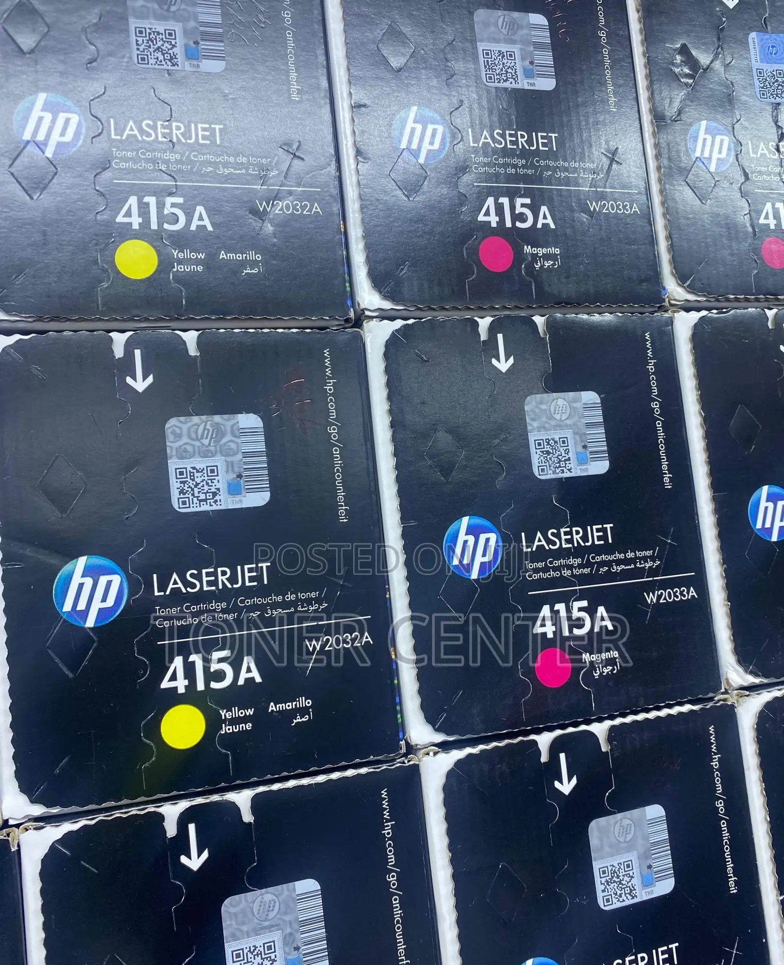 HP 415A Genuine Color Laser Toner (W2033A)