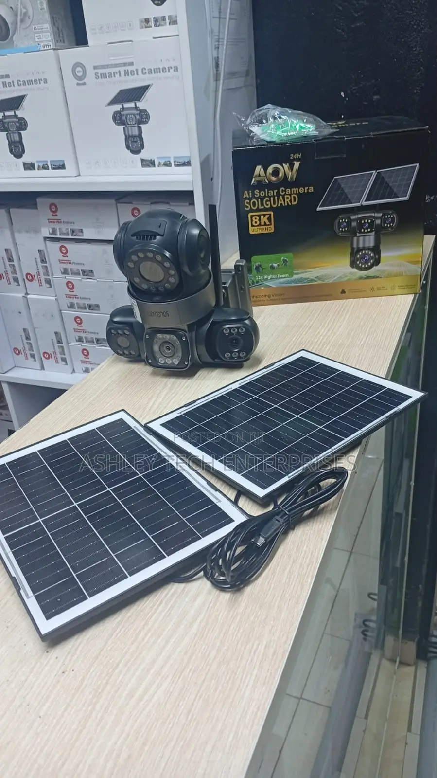 Next-Gen Aov 24h Ai Solar Camera Solguard Ultra Hd