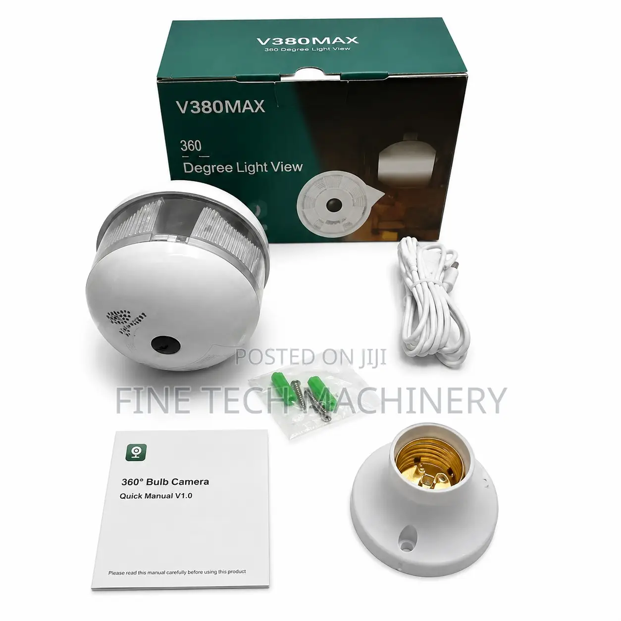 V380pro(hidden Bulb Camera)