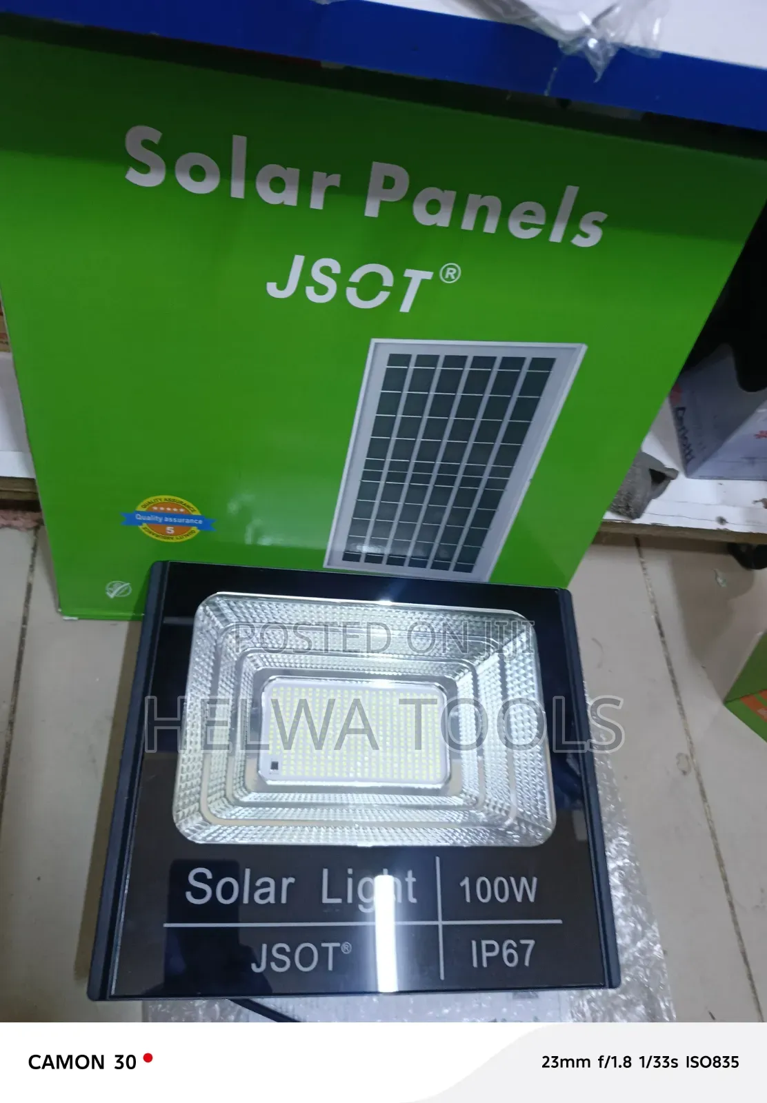 Solar Light 100 Watts