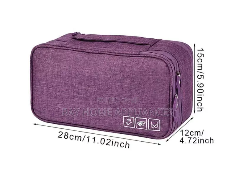 Portable Undergarments Organizer Bag Quality Oxford Waterproof Fabric