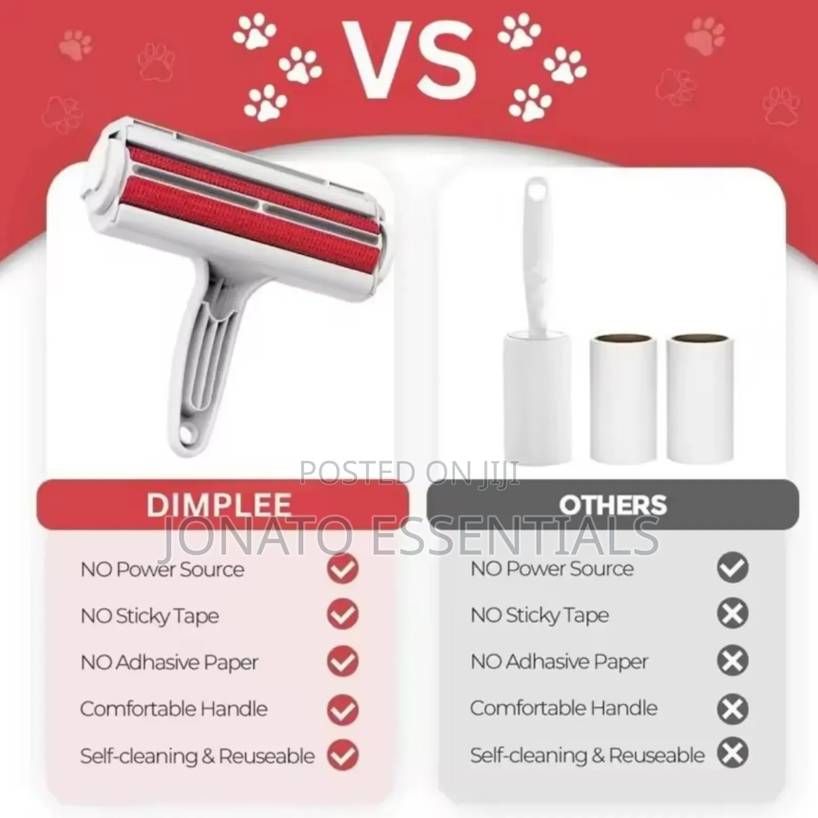 Reusable Pet Hair Remover Lint Roller