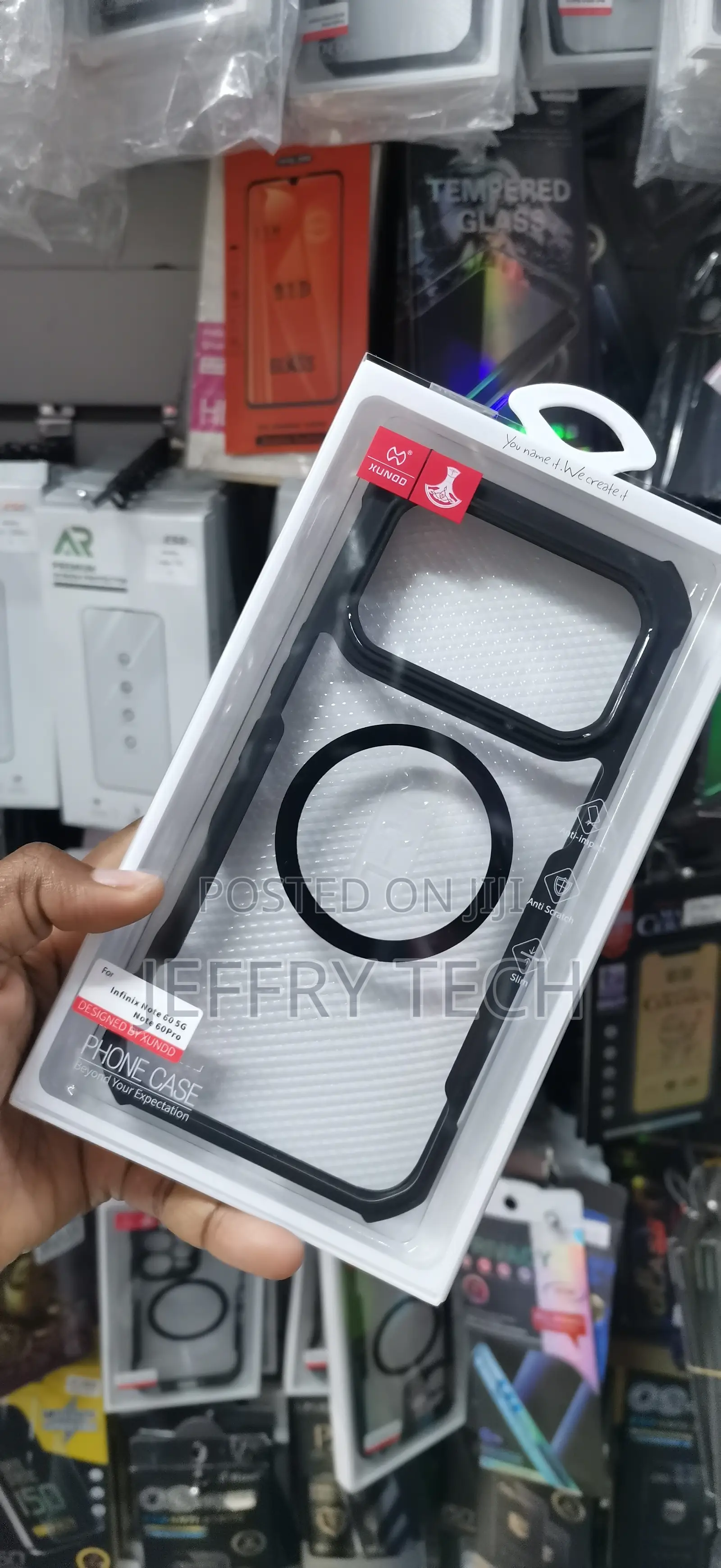 Xundd MagSafe Shockproof Case Designed for the Infinix Note 60 Pro.