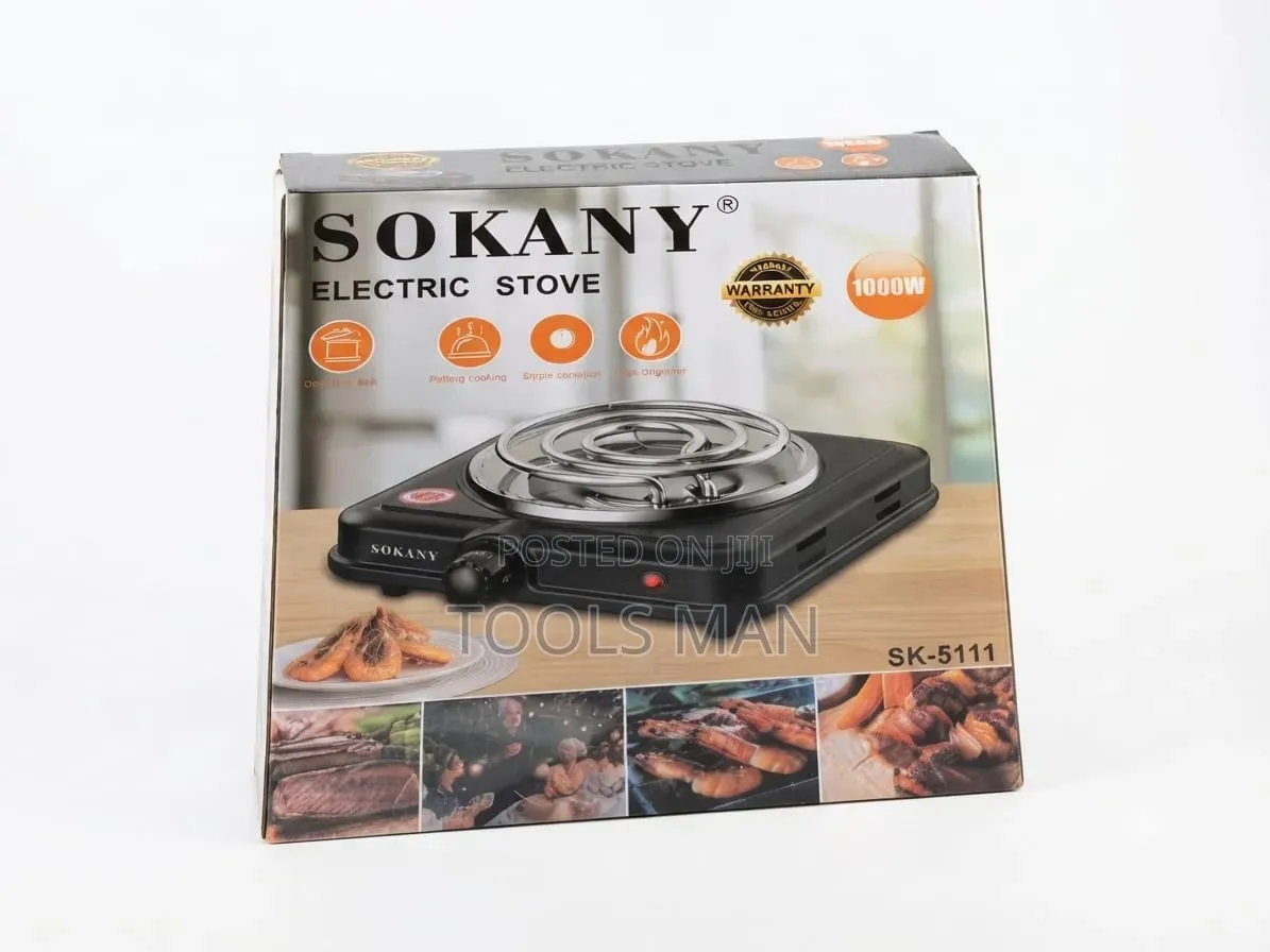 Sokany Electric Single Coil Stove SK-5111 1000W.
