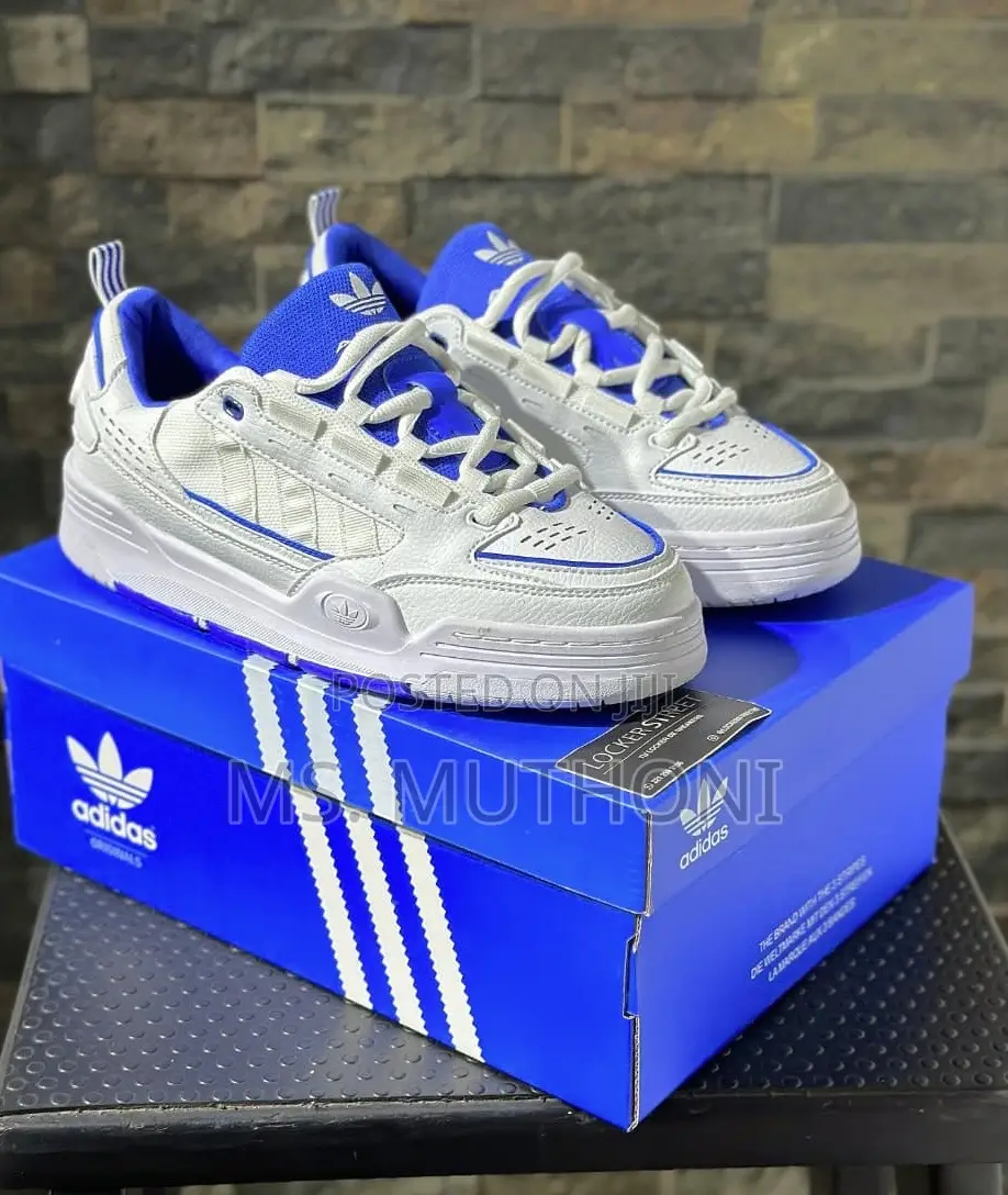 The Adidas Adi2000 'White/Royal Blue Size 40-45