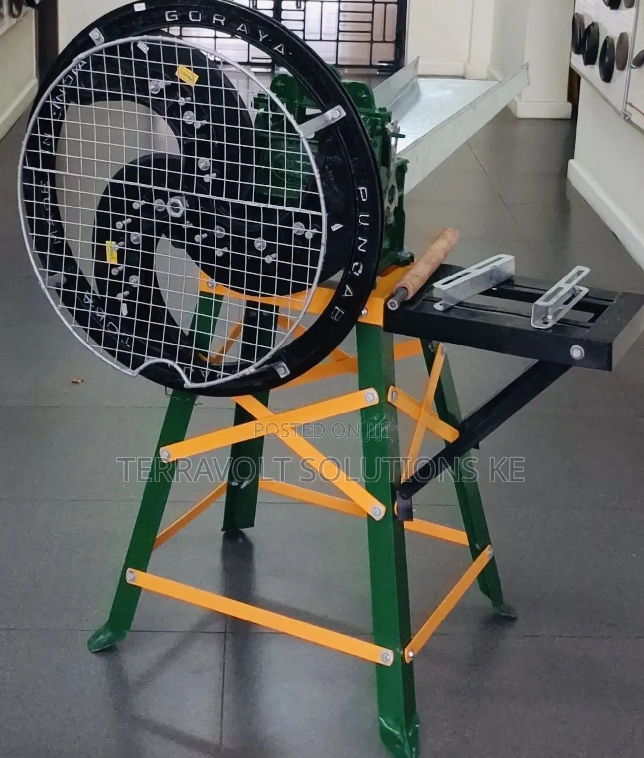 3blade Premium 2hp Motor Chaff Cutter With Stand