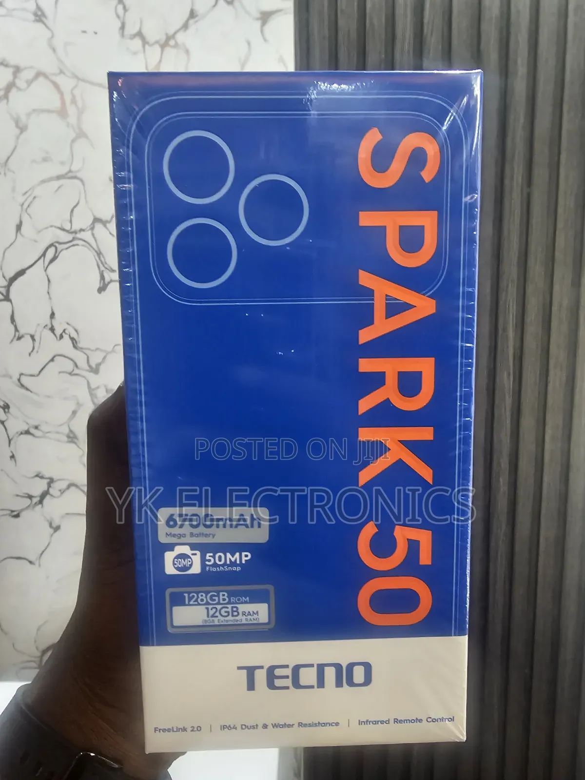 New Tecno Spark 50 128 GB Black