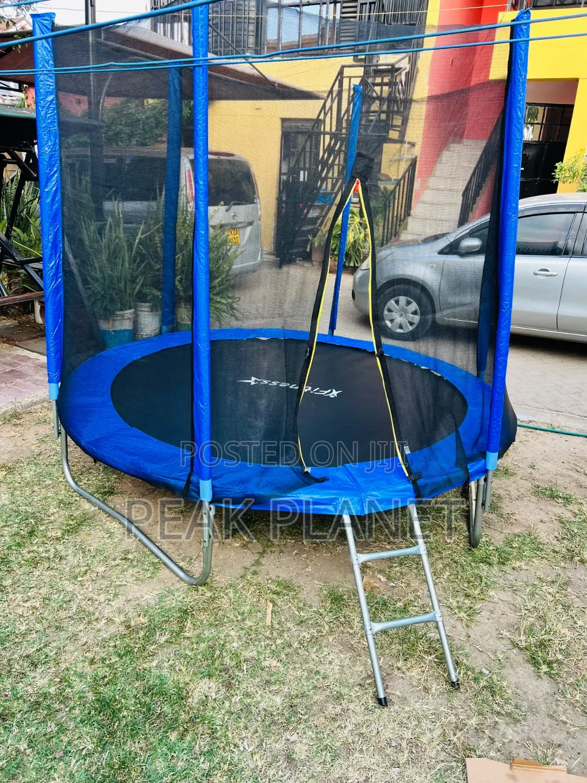 Heavy Duty 8FT Outdoor Trampoline With Enclosure