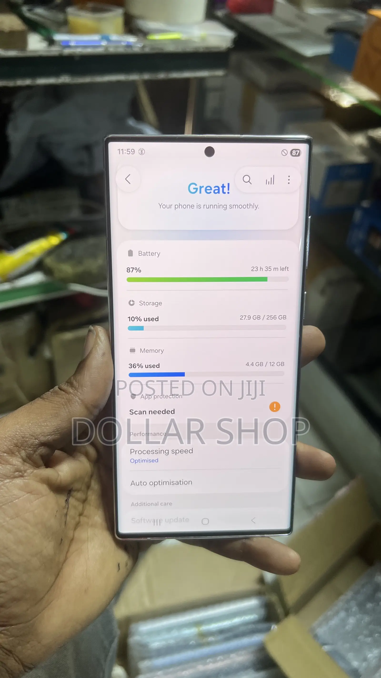 Samsung Galaxy S23 Ultra 256 GB White