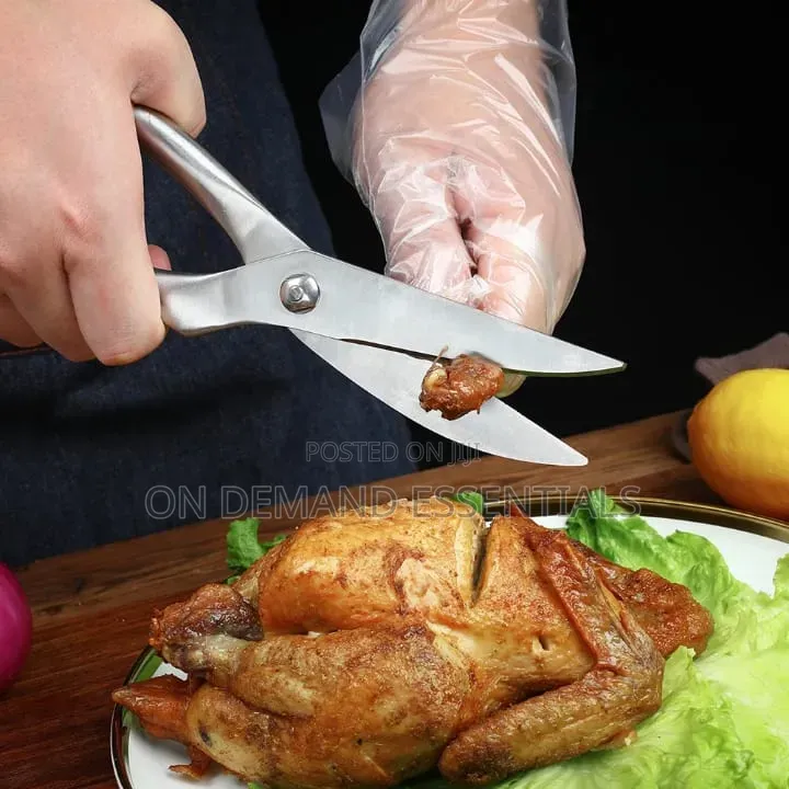 Multi-Functional Stainless Steel Chicken Bone Scissors