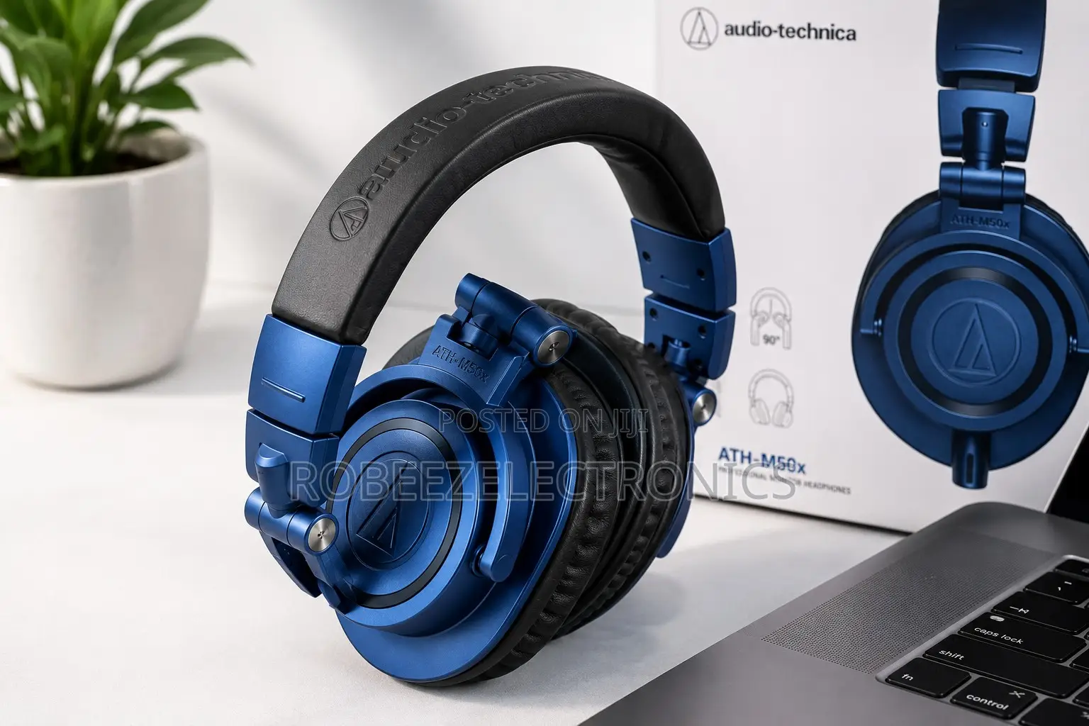 Udio-Technica ATH-M50xDS Closed-Back Monitor Headphones (Deep Sea)