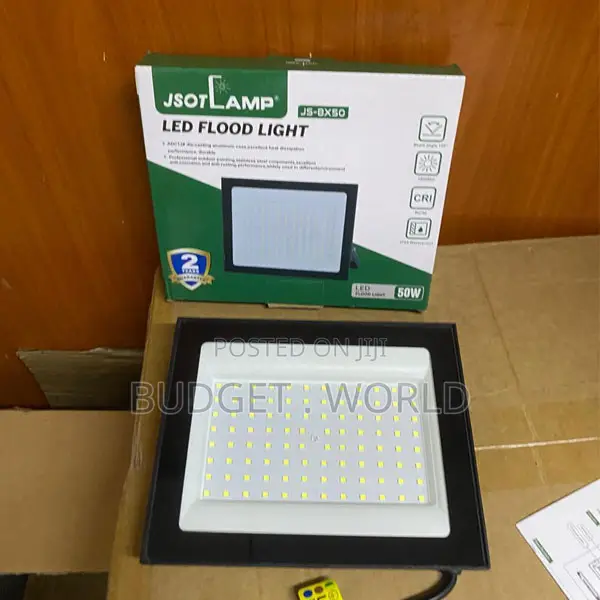 50W AC LED Flood Light – Bright Waterproof Outdoor Security Lamp