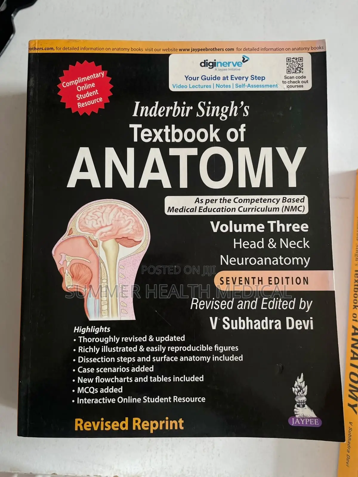 Inderbir Singh’s Textbook of Anatomy Set (Volumes 1–3) 7th Edition