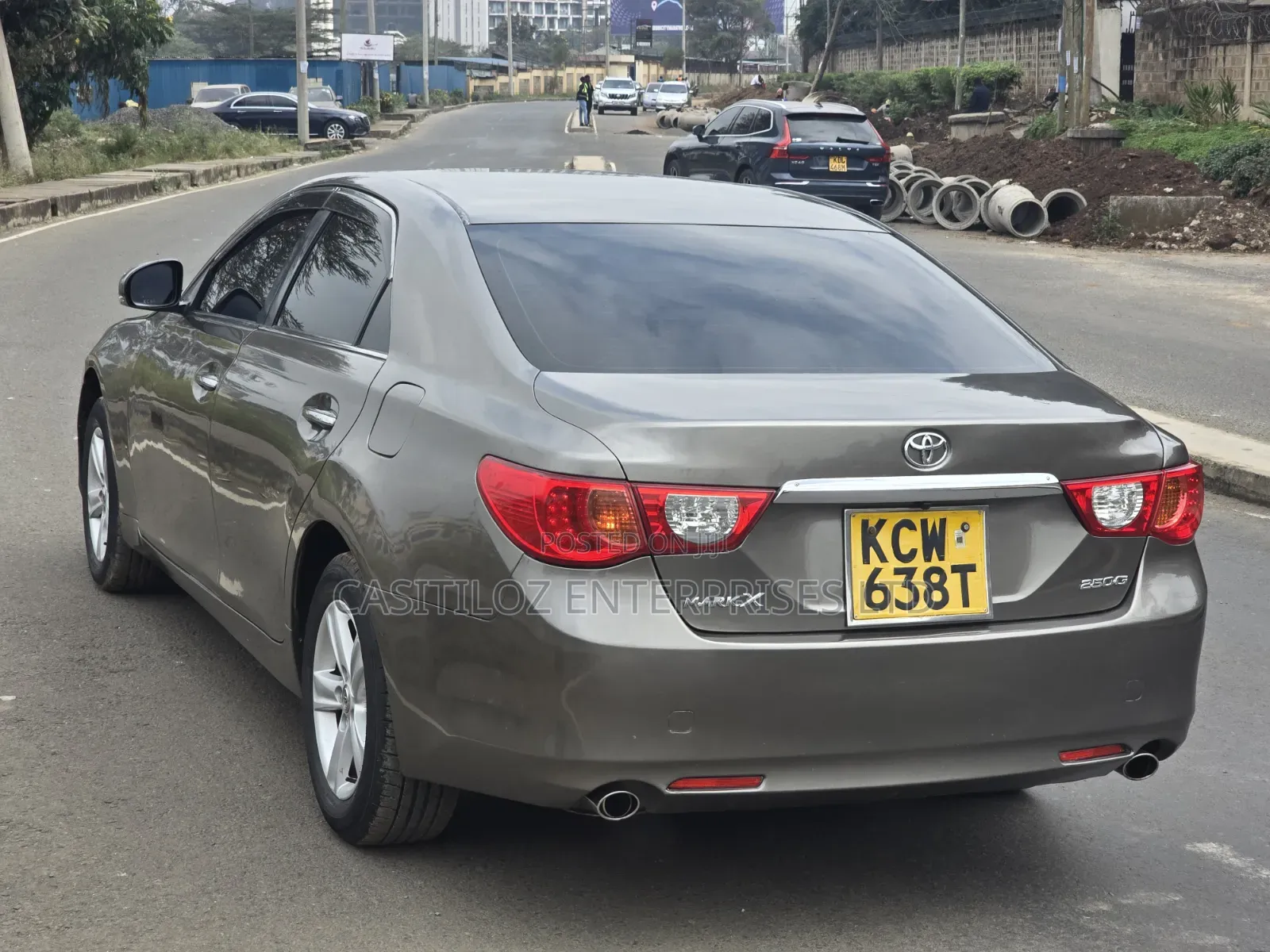 Toyota Mark X 2012 Gold