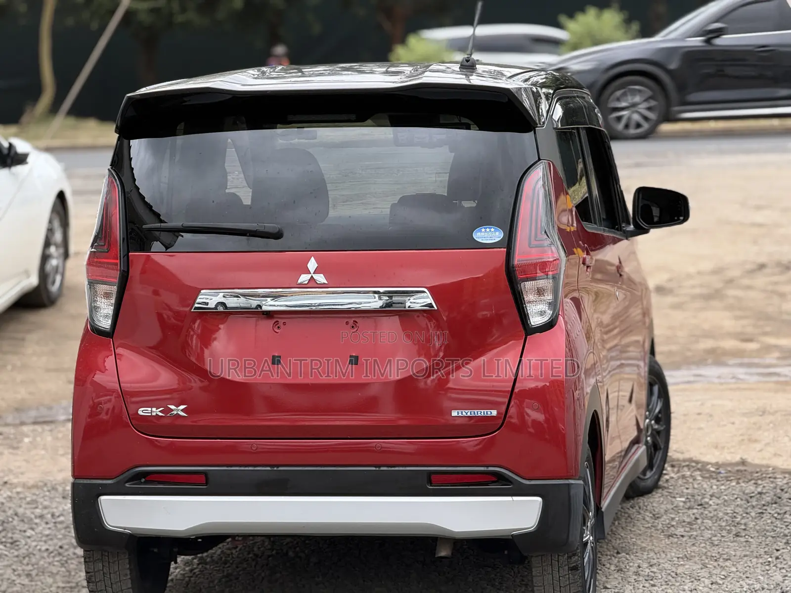 Mitsubishi EK Wagon 660 Hybrid FWD 2019 Red