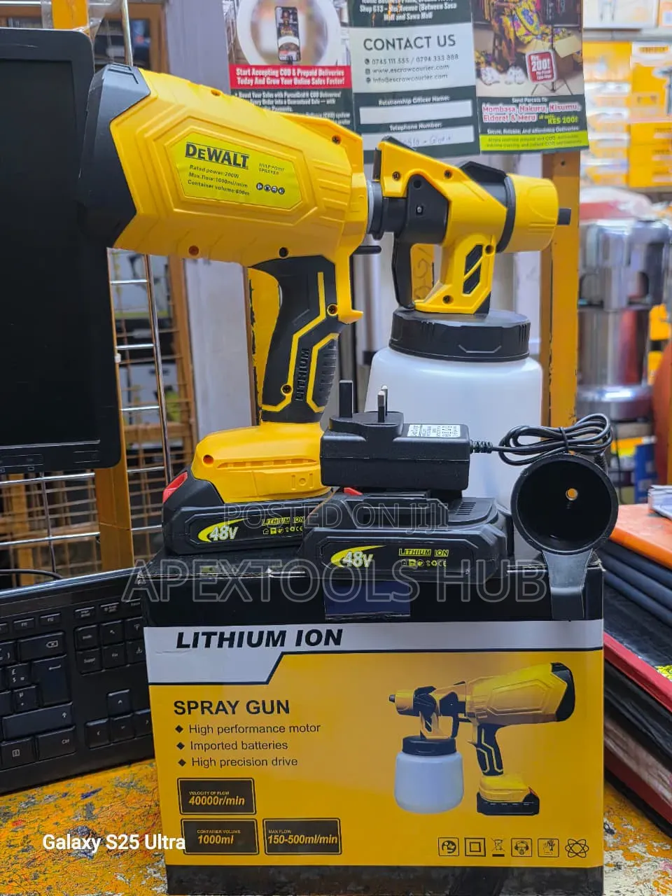 DeWalt 48v Cordless Spraygun