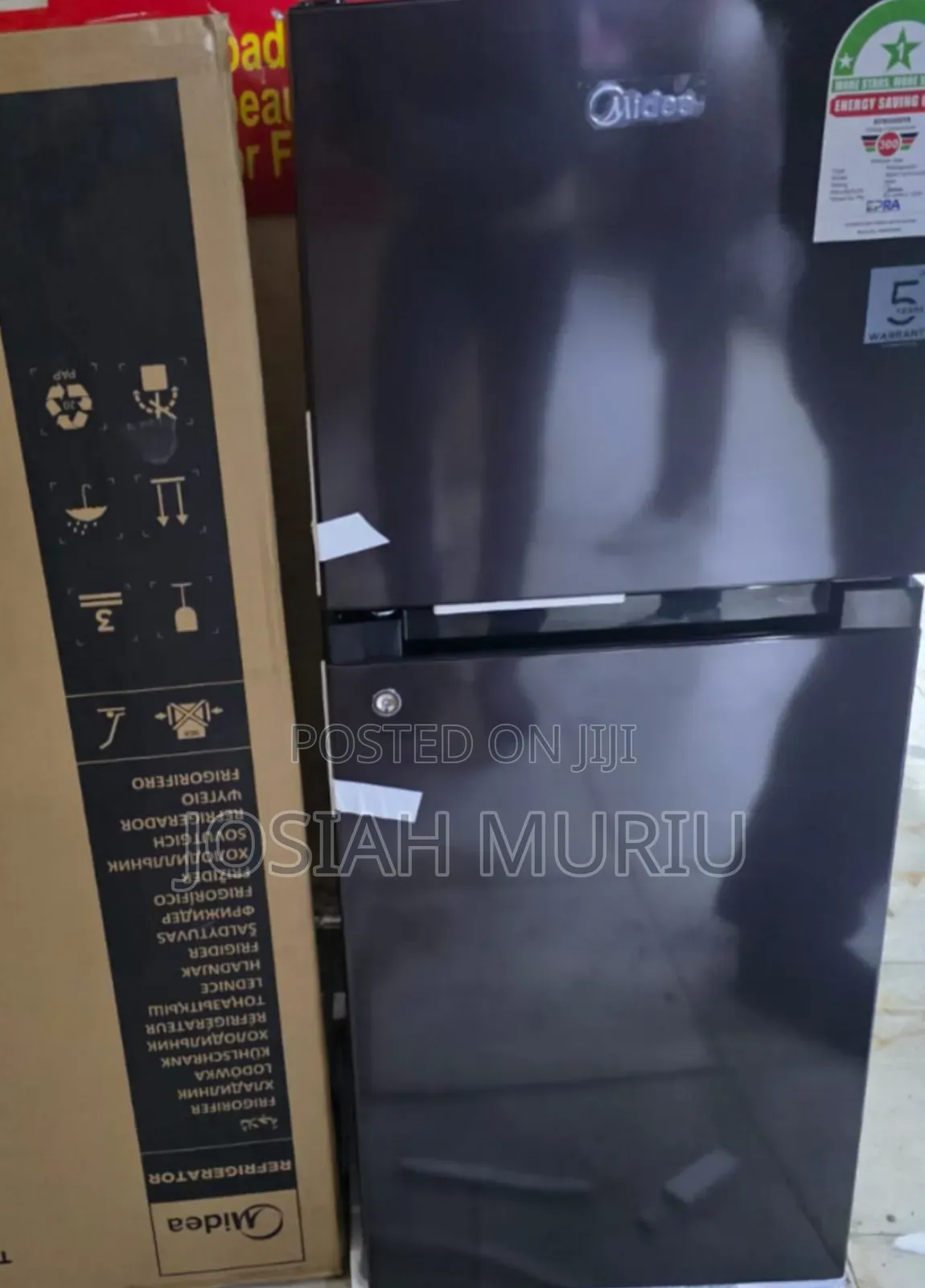 Midea 128l Double Door Refrigerator