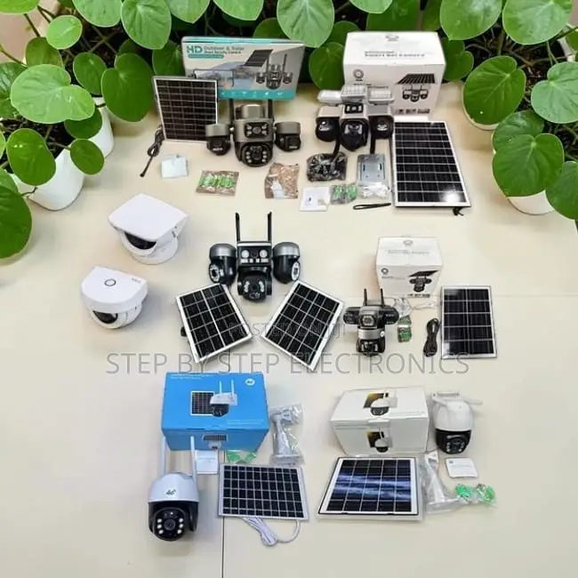 Energy Saving 4G PTZ Dual Triple Four Lens Solar Cameras Wholesale