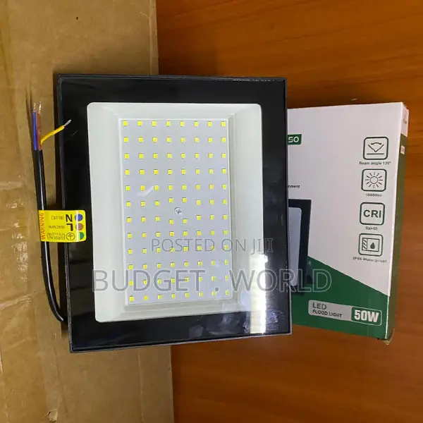Energy Efficient 50W Outdoor LED Security Flood Lamp